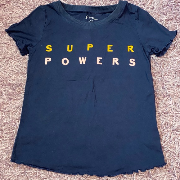 Buttery soft lettuce edging girls shirt size M 7/8 - Picture 12 of 12